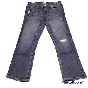 Aeropostale denim capris, Size 7/8